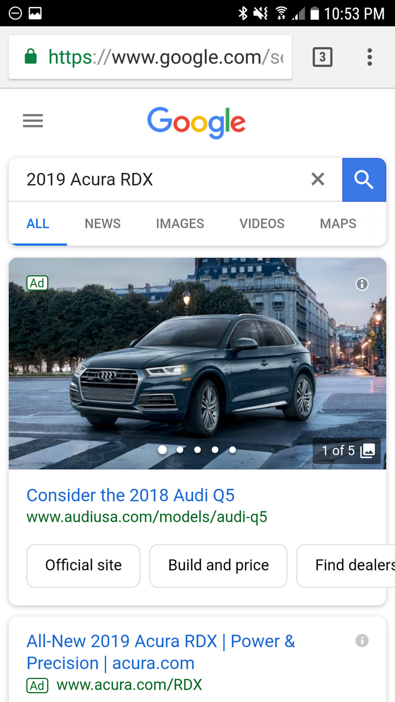 Illustration for article titled Oh hey I guess that's a 2019 Acura RDX